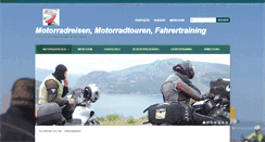 Desktop Screenshot of moto-tours.de